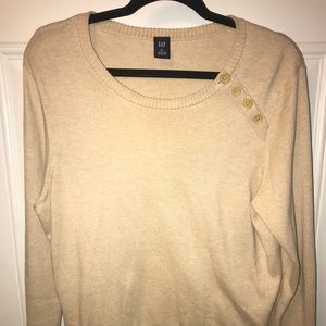 Gap Khaki sweater Size XL